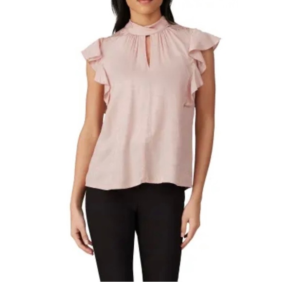 Rebecca Taylor Pink Silk Snakeskin Print Blouse Top Size Medium - Picture 1 of 16